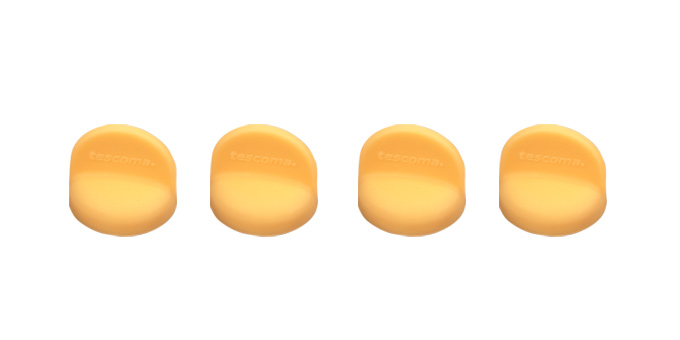 Backpapier-Magnete DELÍCIA, Set 4 St.