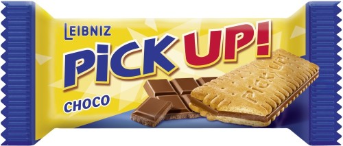 Leibniz PiCK UP! Choco, Inhalt: 24 Stück á 28 g je Karton.