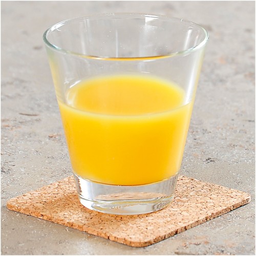 KESPER Untersetzer-Set, Kork, eckig, 10x10x0,3cm