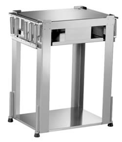 BLANCO Tablettspender zum Einbau von oben aus rostfreiem Edelstahl, inkl. umlaufendem Flansch, Kapazität : ca. 100 Tabletts 530 x 370