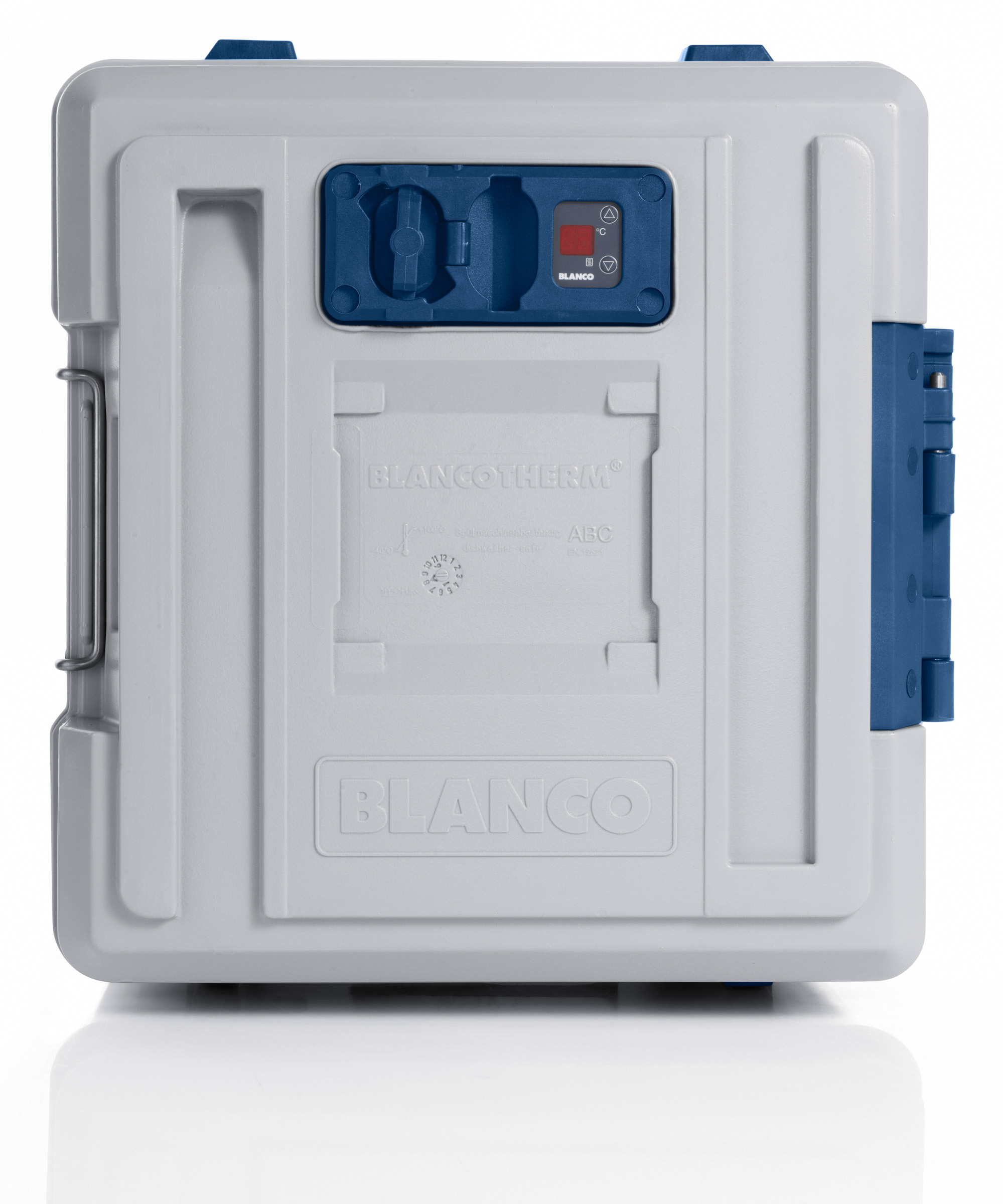BLANCO BLANCOTHERM 420 KBRUH, Speisentransportbehälter aus Kunststoff, umluftbeheizt, mit digitalem Temperaturregler zur