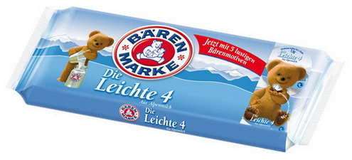 Bärenmarke Die Leichte 4% Kondensmilch 10er Tassenpackung 75G