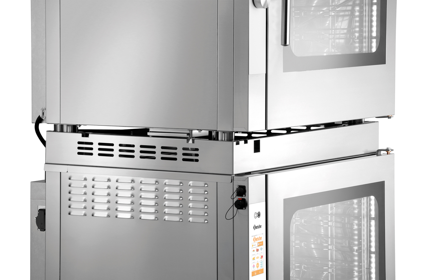 Bartscher Verbindungskit Silversteam | TiefeRahmen: 622 mm | Maße: 87,6 x 62,2 x 11,4 cm.Gewicht: 9,2 kg