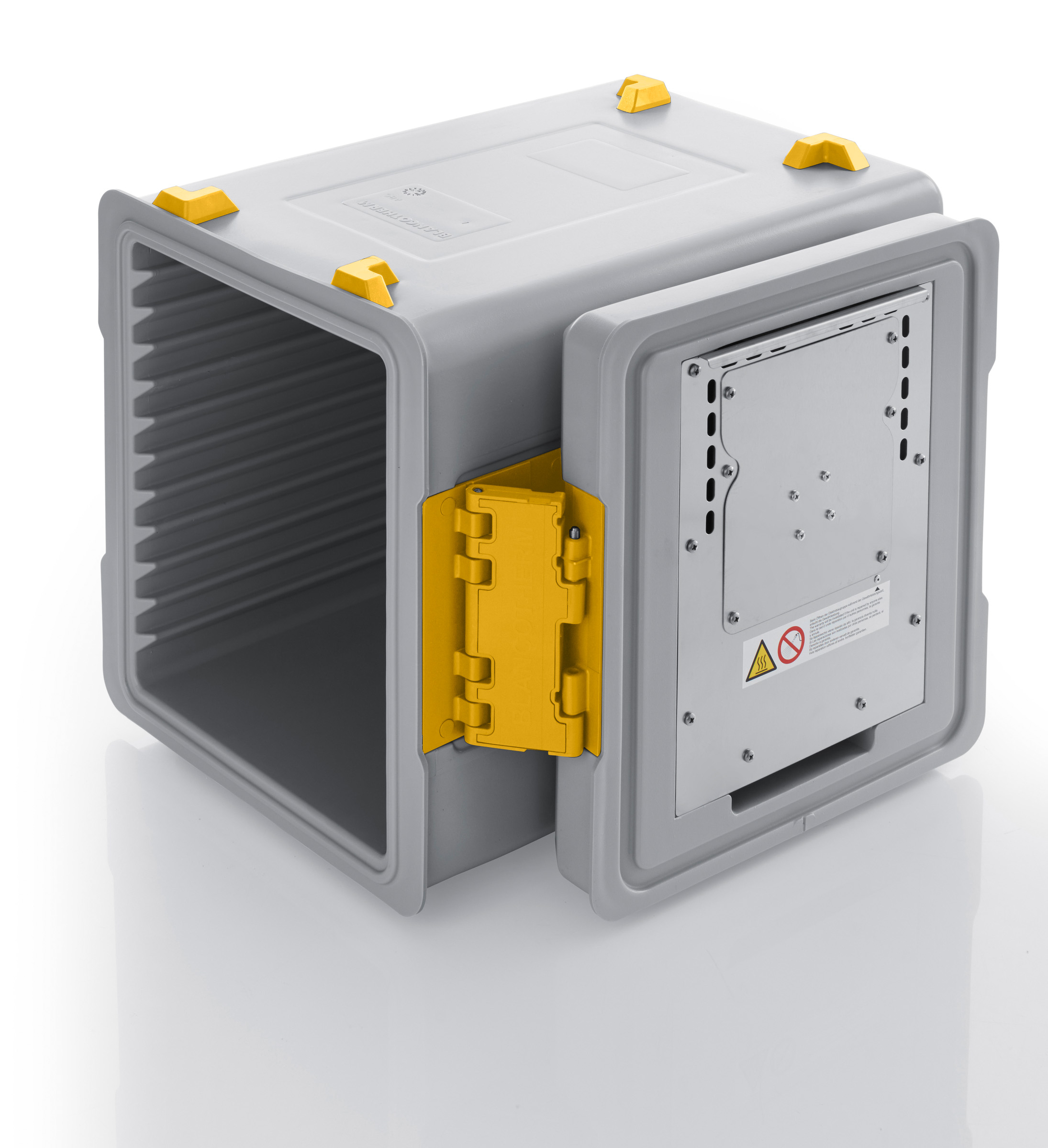 BLANCO BLANCOTHERM 420 KBRUH, Speisentransportbehälter aus Kunststoff, umluftbeheizt, mit digitalem Temperaturregler zur