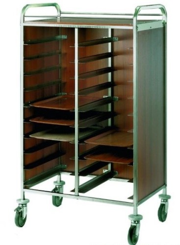 ETERNASOLID® Wagen L20, 3 Seiten + Oben Paneele Gastronorm