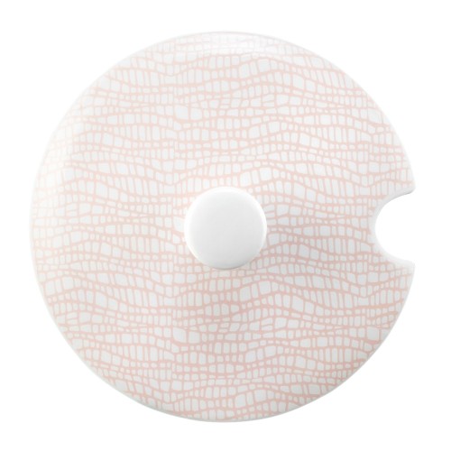 Seltmann Deckel zur Schüssel mit Deckel, rund, Form: Life, Dekor: 25673 Fashion posh rose, hohe Kantenschlagfestigkeit, Made in Germany