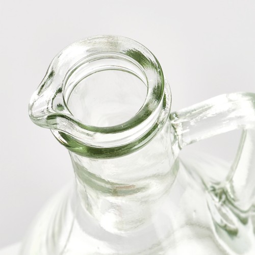 Essig-/Ölflasche, 270 ml, Glas/Kork. Ø: 90 mm. Höhe: 165 mm.