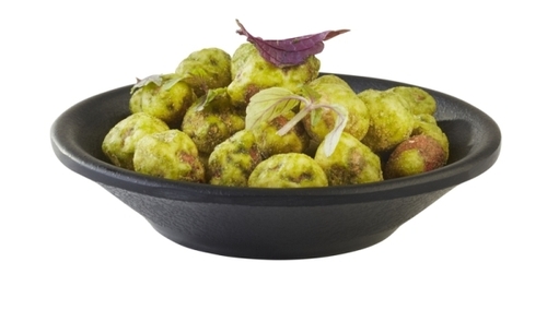 Schale -ZEN- Ø 8 cm, H: 1,5 cm Melamin, schwarz, Steinoptik 0,03 Liter spülmaschinengeeignet stapelbar nicht