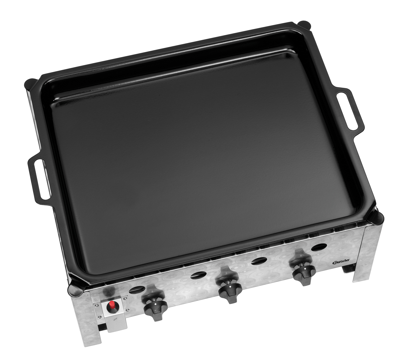 Bartscher Gas-Tischbräter TB1000PF | Anschluss:1/4" | Maße: 70,5 x 56 x 27,5 cm. Gewicht: 13,9 kg