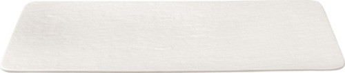 Villeroy & Boch Platte rechteckig, 35 x 18 x 1 cm, Serie The Rock White Glacier