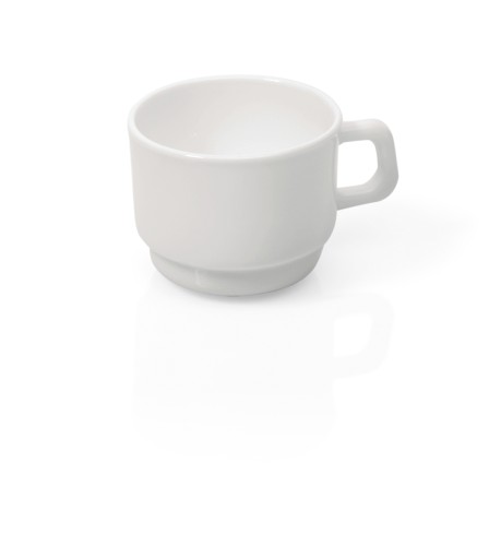 Obertasse OPAL-/HARTGLAS SERIE UNI. Opal-/Hartglas, › glatte Form› gehärtet›