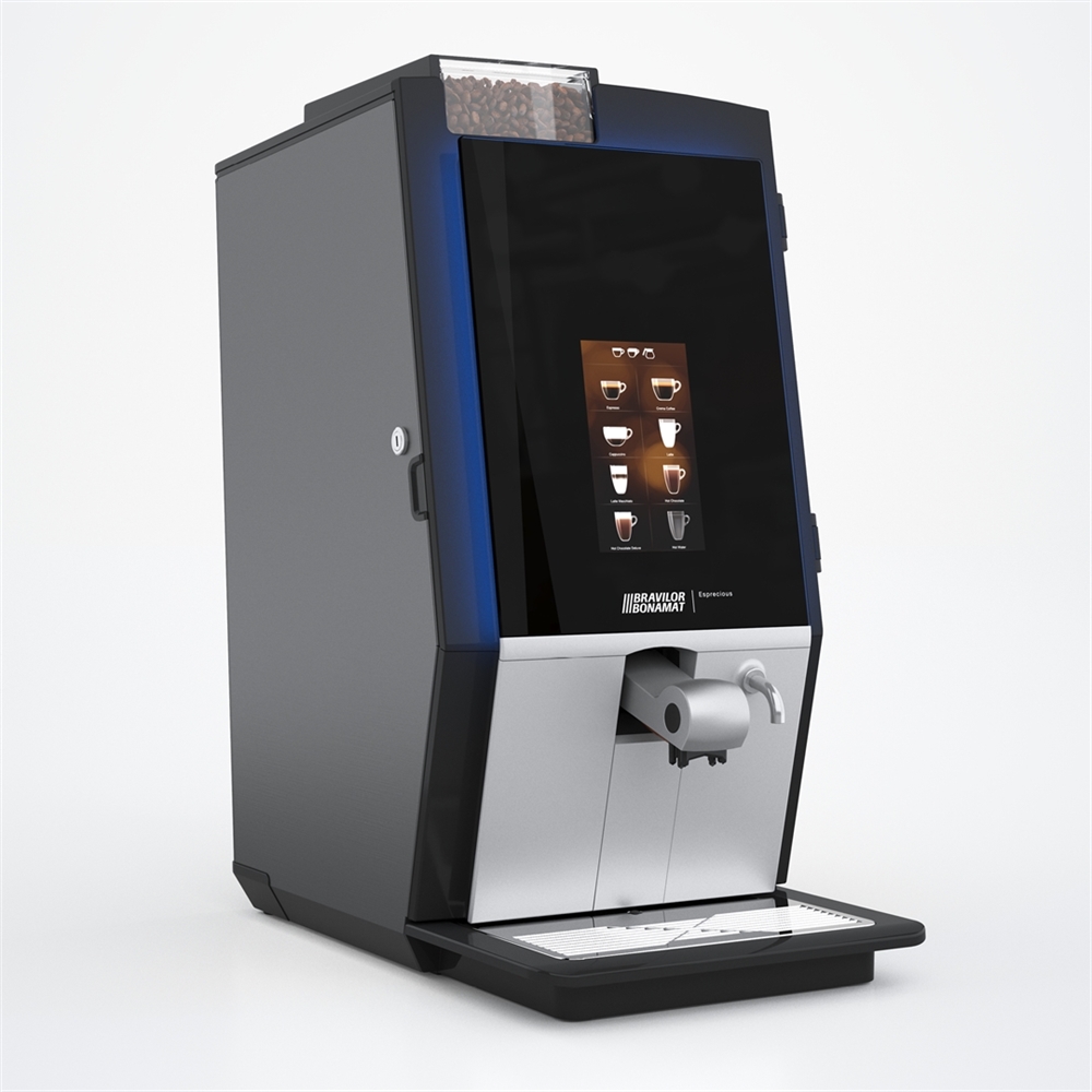 BONAMAT Kaffeevollautomat Esprecious 11, vollautomatische Spezialitätenkaffeemaschine, auch für diverse andere Heißgetränke, Touchscreen