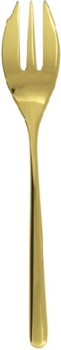 Sambonet Linear Edelstahl/PVD Gold Kuchengabel