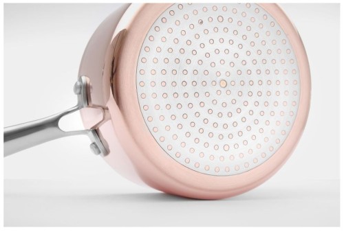 Stielkasserolle 1,5 Liter, 160x80 mm, aus Edelstahl/Aluminium/Kupfer, ohne Deckel