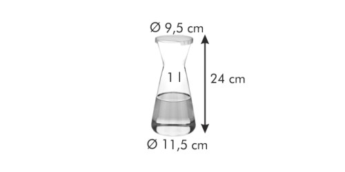 Karaffe UNO VINO 1.0 l