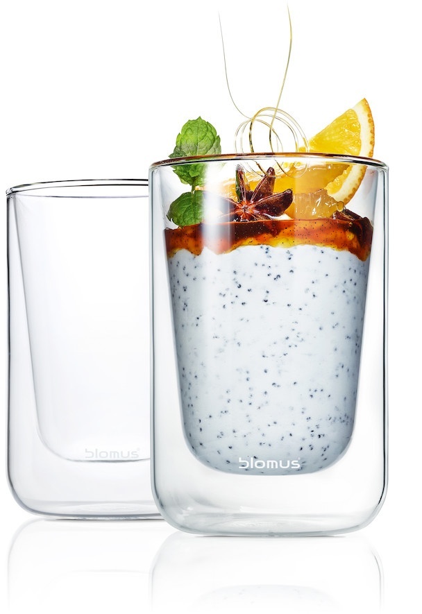 BLOMUS Set 2 Thermo-Cappuccinogläser