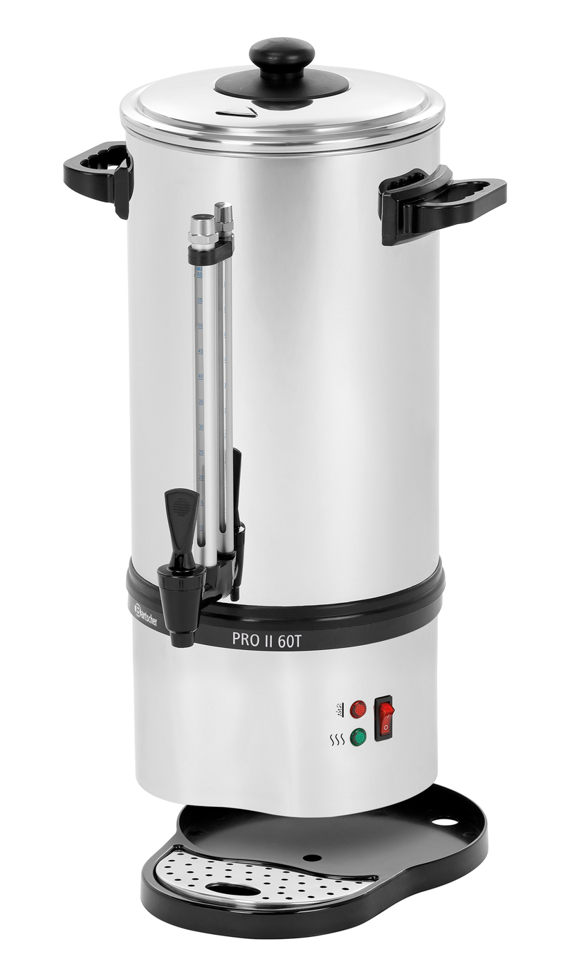 Bartscher Kaffeemaschine Bartscher PRO II 60 |Inhalt: 9 Liter | Maße: 31 x 32 x 54,0 cm.Gewicht: 3,8 kg