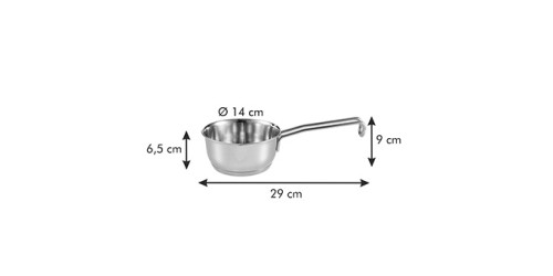 Stielkasserolle GrandCHEF ø 14 cm, 0,75 l
