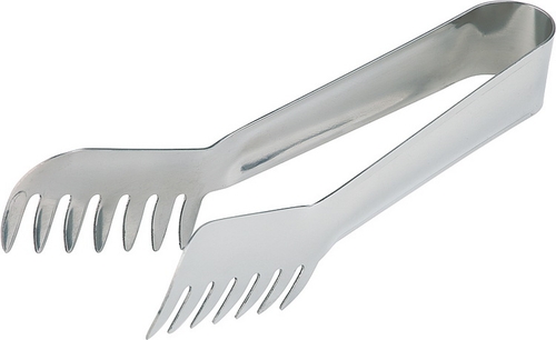 Spaghettizange 19,5 x 5 cm Edelstahl, hochglanzpoliert fugenlos spülmaschinengeeignet