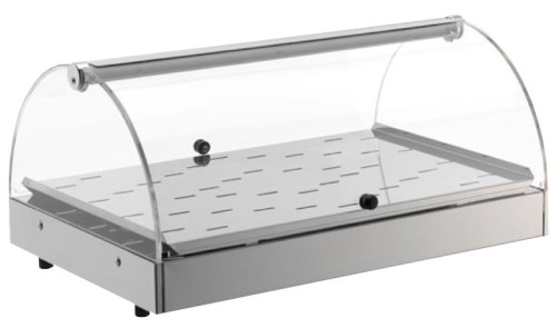 NEUMÄRKER Backwaren-Warmhaltevitrine Hot Food I 500x350x250 mm