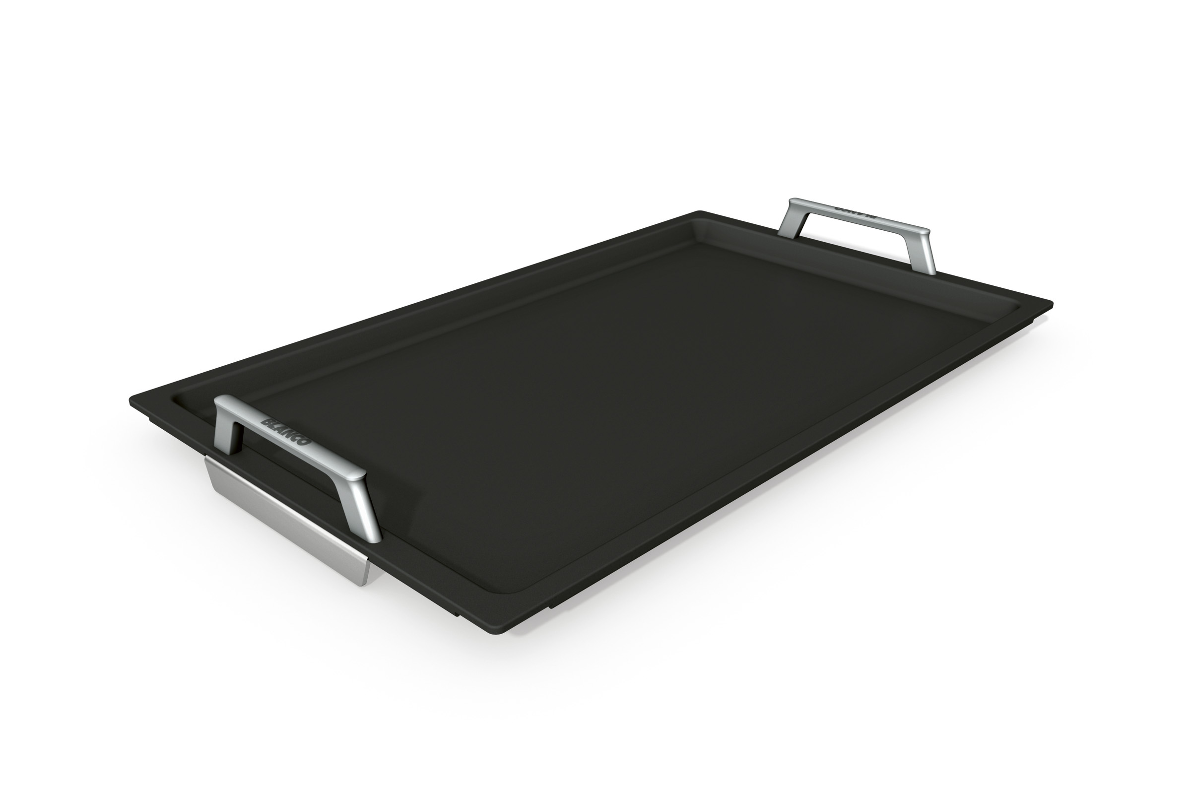 BLANCO mit glattem Boden, Maße: 530 x 325 x 20 mm, Gewicht: 4,9 kg