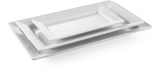 HENDI Platte rechteckig - 360x205x(H)38 mm