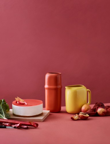 POUR-IT Karaffe 1 l. orange, Maße: 180 x 120 x 165 mm