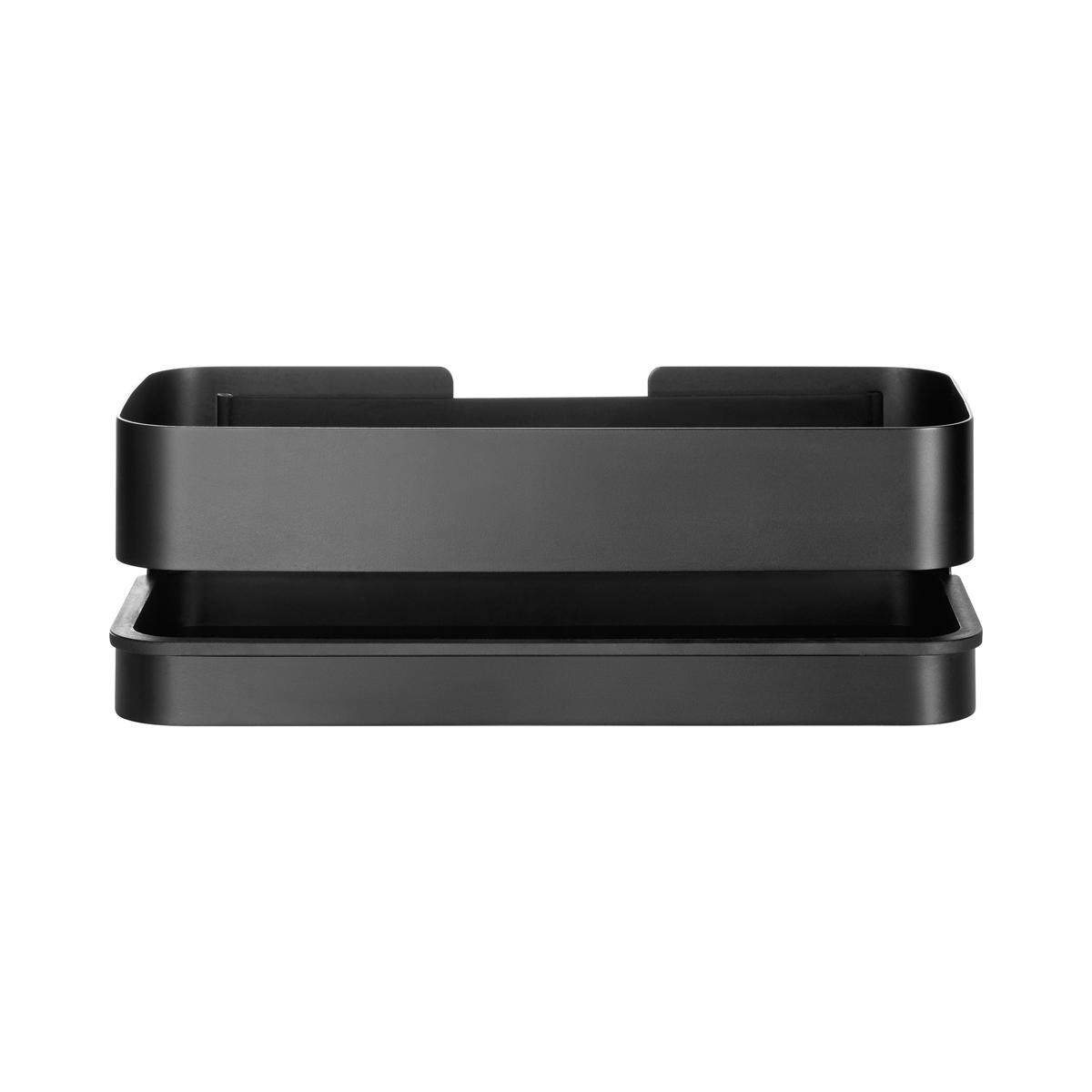 Duschkorb -NEXIO- Black. Material: Edelstahl pulverbeschichtet. Von Blomus.