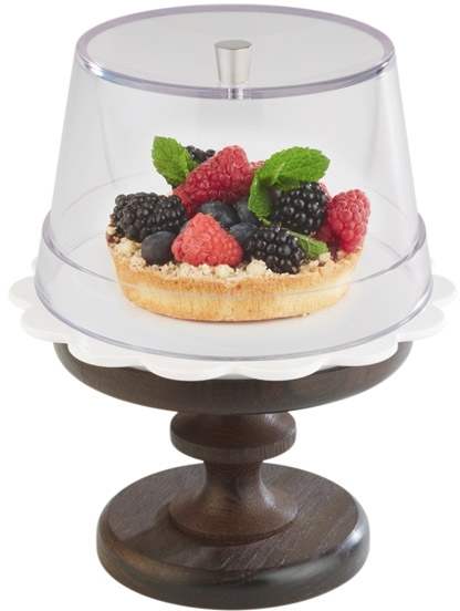 Haube -APS PLUS- Ø 16,5 cm, H: 10 cm Haube aus SAN Materialstärke: 3 mm Griff aus Zinkdruckguss spülmaschinengeeignet