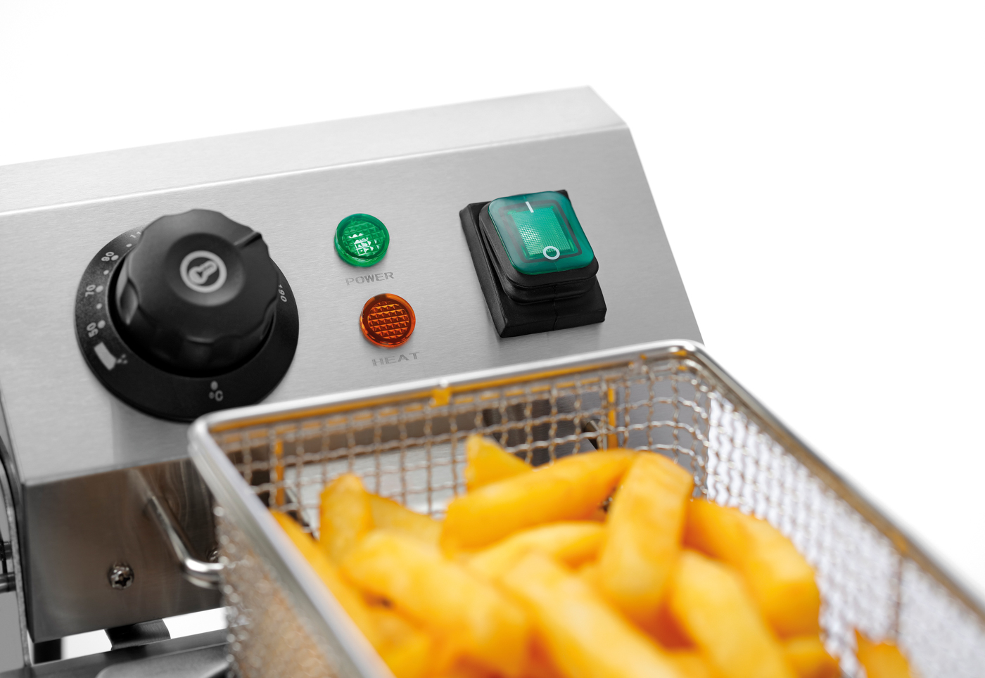 Bartscher Fritteuse SNACK I Plus | Eigenschaften:- | Maße: 20 x 53 x 34,0 cm. Gewicht: 4,2 kg