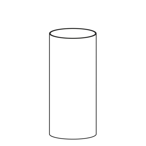 Stelton Glas für Hurricane - 496 clear, Maße: 40 x 180 x 3 mm