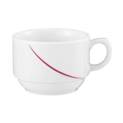 Seltmann Obere zur Kaffeetasse 1, Form: Laguna, Dekor: 34622 bordeaux Flanken