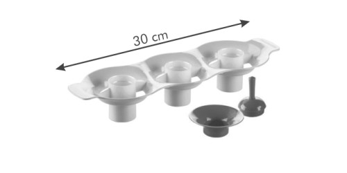 Trennhilfe f.zweifarbige Muffins DELICIA