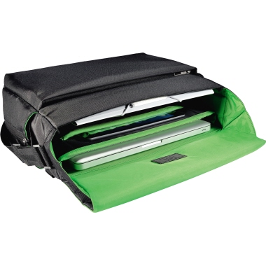 Leitz Aktentasche Complete Smart Traveller Reißverschluss Polyester schwarz