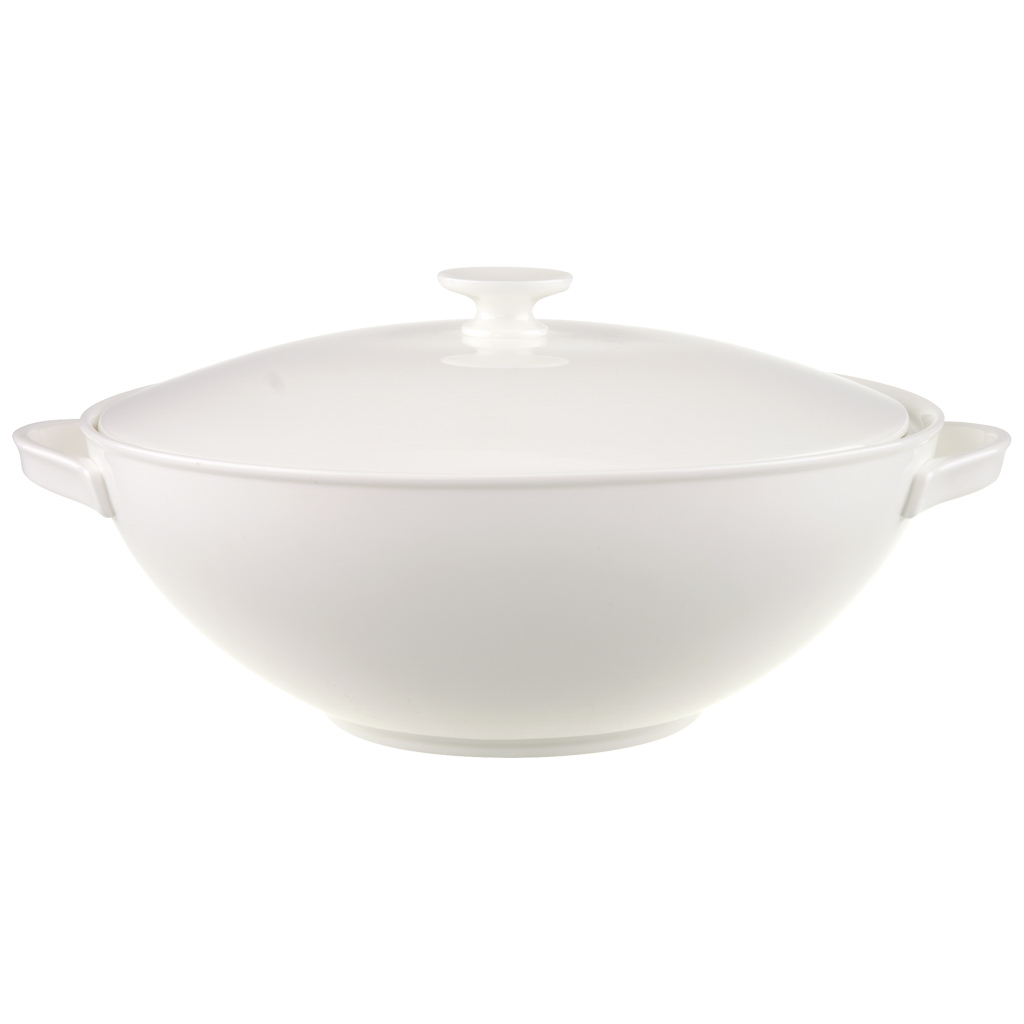 Villeroy und Boch Terrine - Maße: 30,5 x 25,5 x 14,5 cm / Ser.: Anmut
