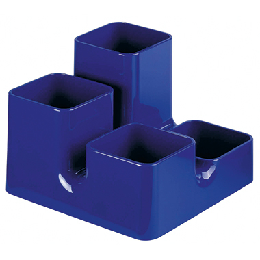 arlac Stifteköcher Uni-Butler 13 x 9 x 13 cm (B x H x T) Polystyrol royalblau