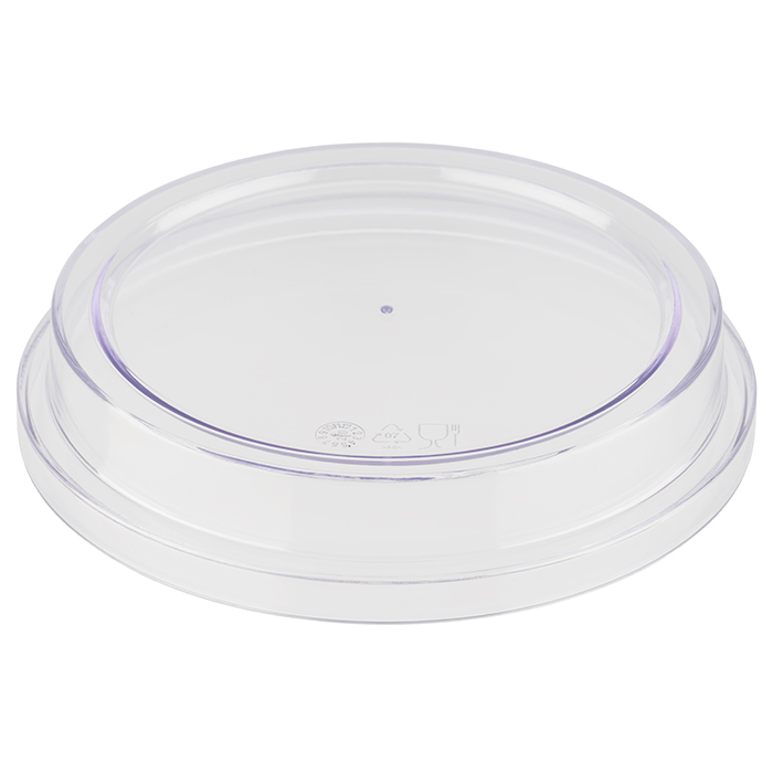 APS Deckel FRIDA, transparent, rund, Durchmesser: 13 cm, Höhe: 2,5 cm Material: SAN-Kunststoff