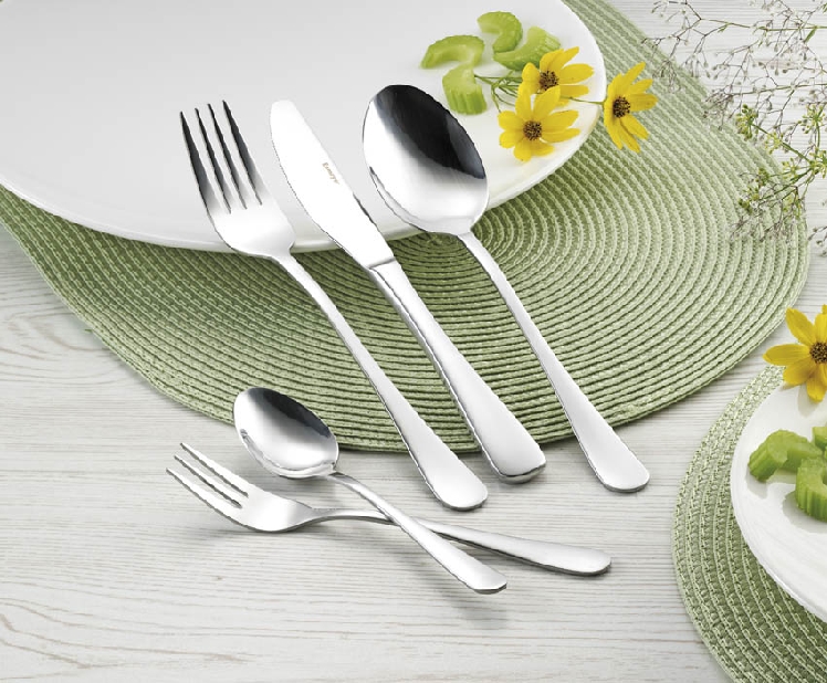 Menümesser SYLVIA, Chromstahl, poliert, Länge: 20,4 cm.