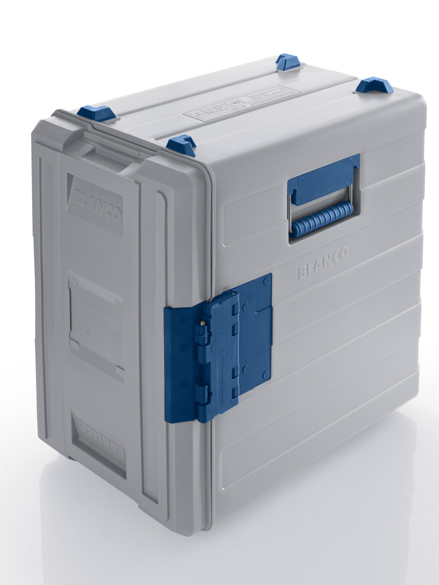 BLANCO BLANCOTHERM 620 KUF, Speisentransportbehälter aus Kunststoff, mit Flügeltür, um 270° C schwenkbar, Kapazität: 3x GN