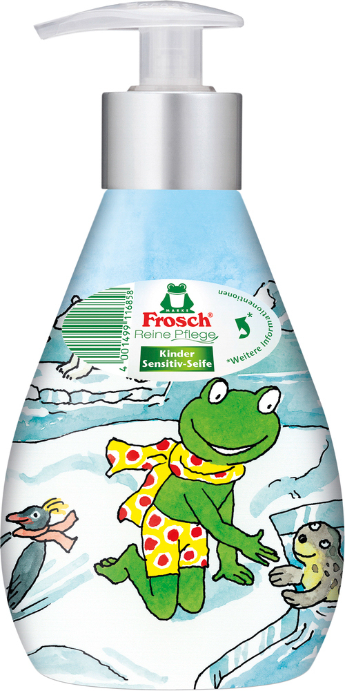 Frosch Kinder Sensitiv Reine Pflegeseife 300ML