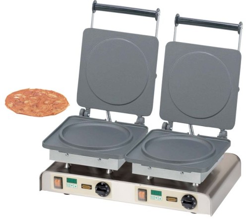NEUMÄRKER Pfannkucheneisen II mit Digitaltimer, Aluminiumbackplatten beschichtet 610x340x250 mm