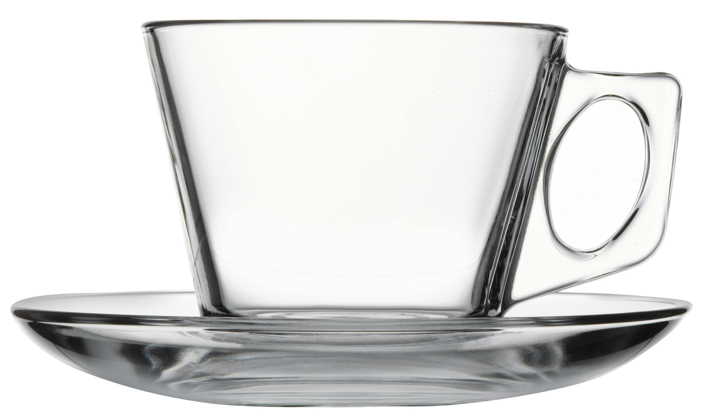 Kaffee Set Pasabahce Vela, 0,195 ltr., Ø 4,2 cm, Set á 6 Stück, Glas