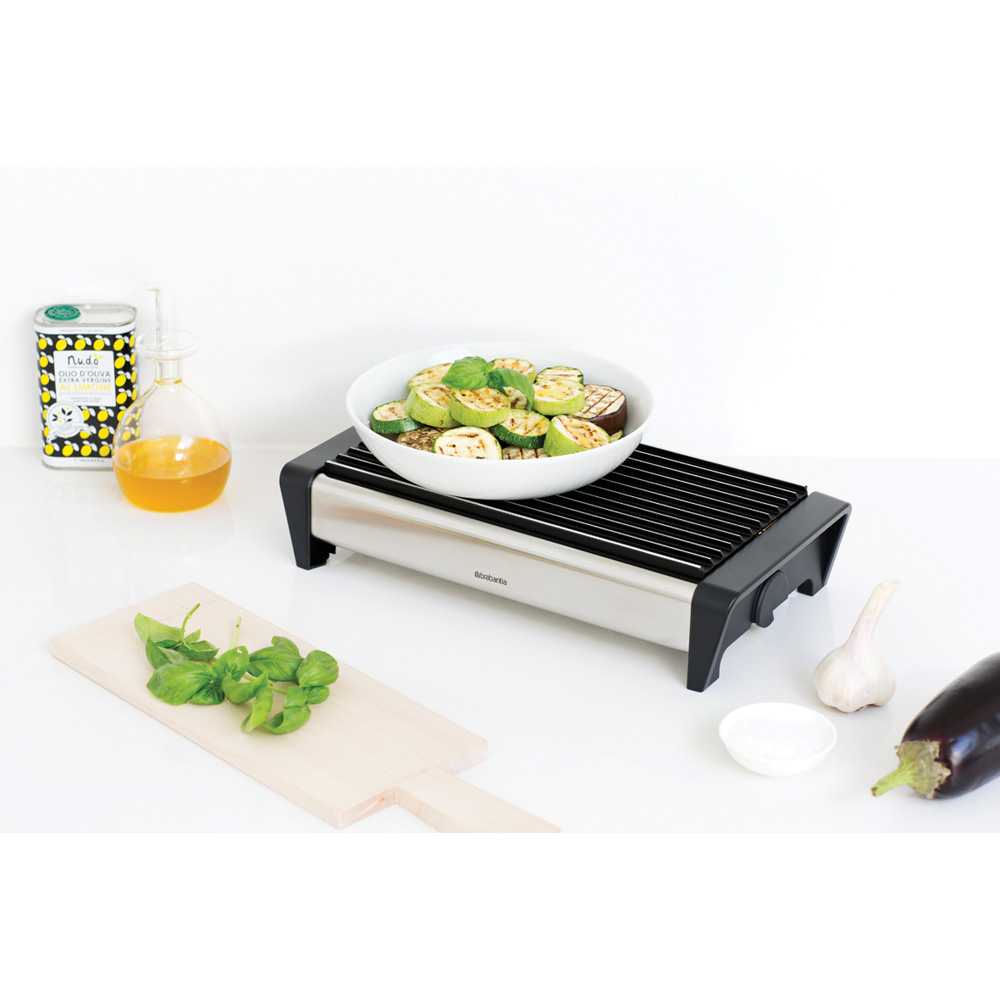 Brabantia Speisewärmer 2 Kerzen Matt Steel