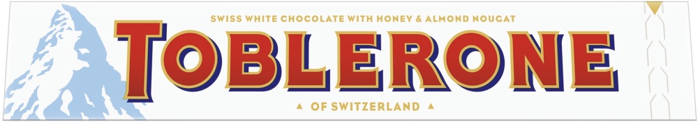 Toblerone Tafel Weisse Schokolade 100G