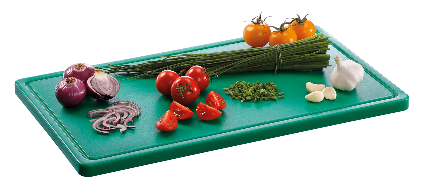 Bartscher Schneidbrett PRO 53x32 GR-R |Plattenstärke: 20 mm | Maße: 53 x 32,5 x 2,4 cm.Gewicht: 3,2 kg