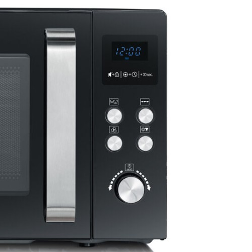 Severin Mikrowelle mit Grill- und Heißluftftunkion, ca. 900 W, ca. 25 L, Grill ca. 1000 W, Heißfluft ca. 1950 W, modernes