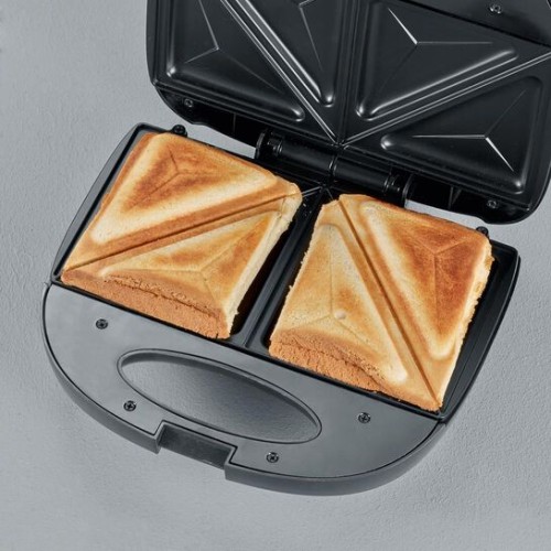 Severin Sandwich-Toaster, ca. 600 W, antihaft-beschichtete Sandwichplatten, hochhitzebeständiges Gehäuse, platzsparend