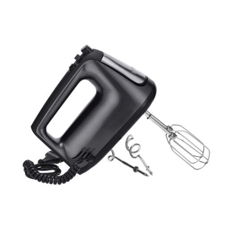Severin Handmixer, ca. 400 W, 5 Geschwindigkeitsstufen, Turbostufe, Soft-Touch Griff, flexibles Spiralkabel