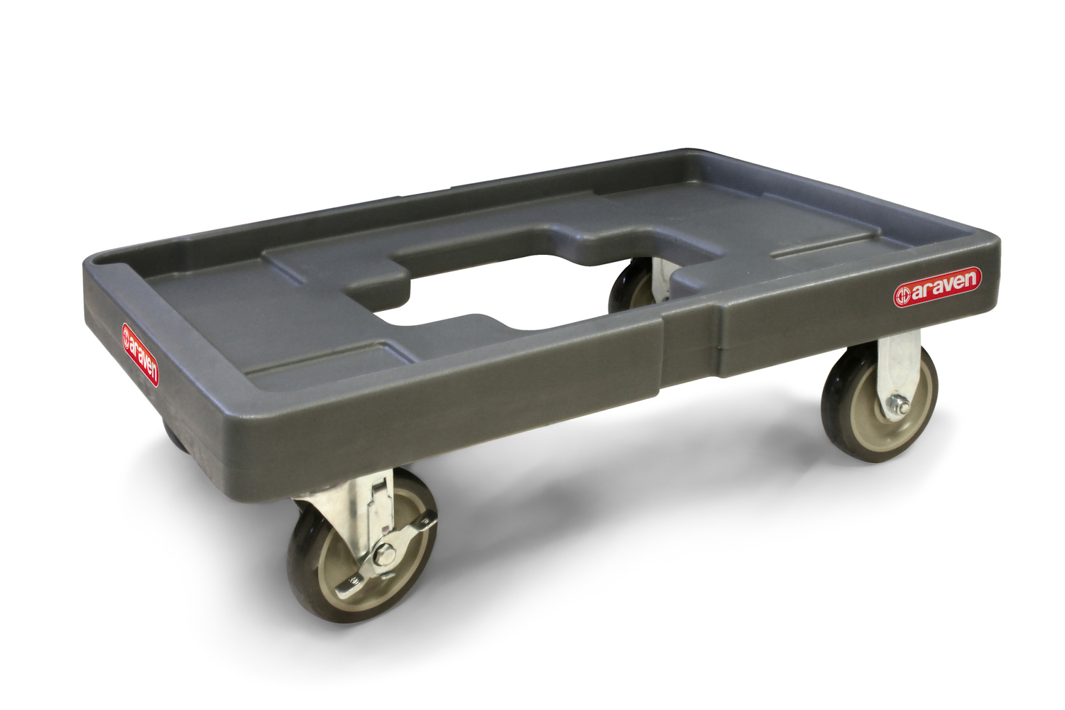 ARAVEN Rollwagen für GN 1/1 Behälter inklusive Befestigungsgurt, 710x530x230mm