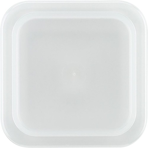 Schönwald Kunststoffdeckel aus Polypropylen, eckig, milchig